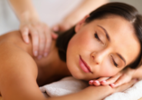 Massage im Wellnesszentrum des Hotels Stella delle Alpi