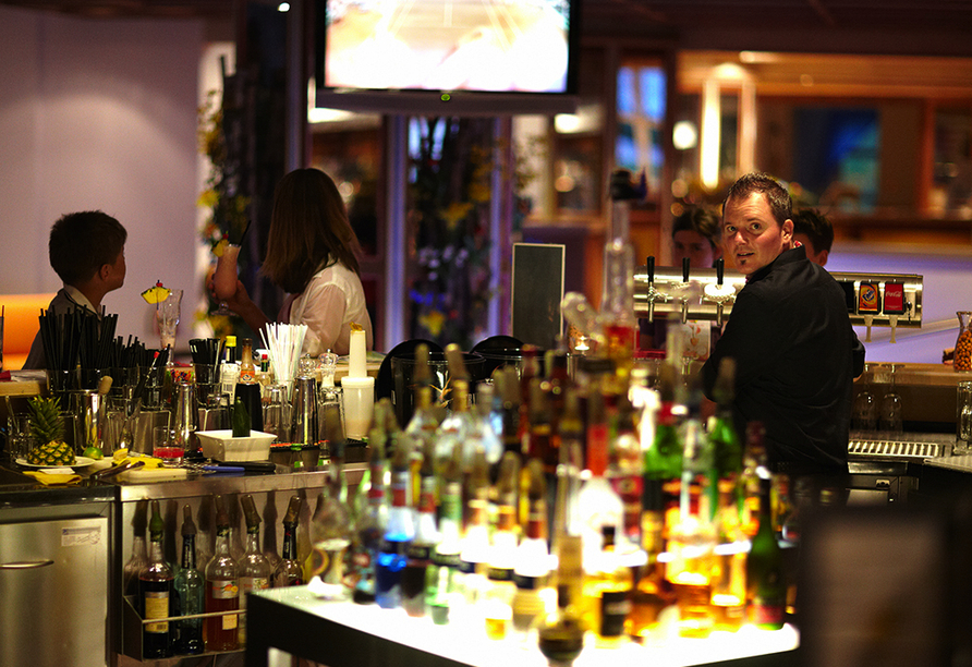 Leckere Drinks können Sie in der Hotel-Bar genießen.