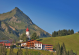 Alpenhotel Mittagspitze in Damüls im Bregenzerwald Österreich, Lage