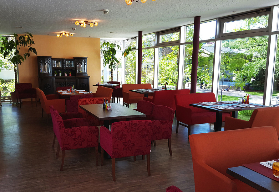 Restaurant vom PRIMA Hotel Schloss Rockenhausen.
