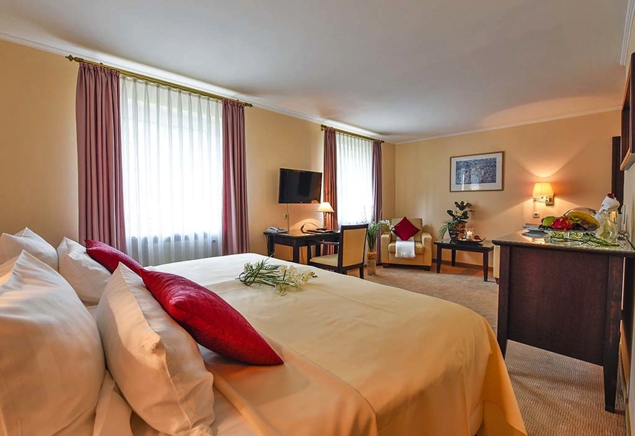 Beispiel eines Doppelzimmers im Atrium Hotel Amadeus