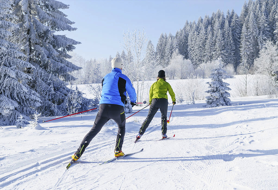 Die Hochebenen um Lavarone und Folgaria sind ideal für weitläufige und anspruchsvolle Langlauftouren.