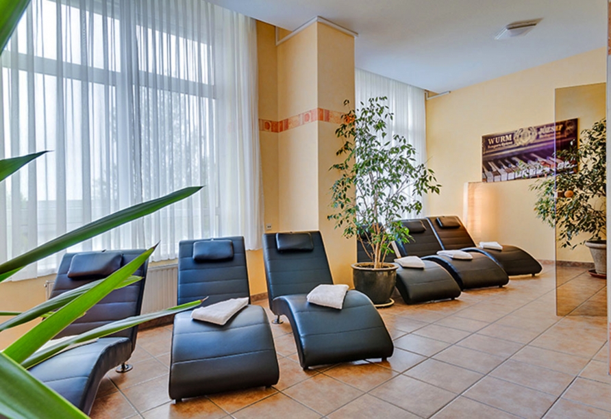 Erholung finden Sie im Ruhebereich des Hotels.