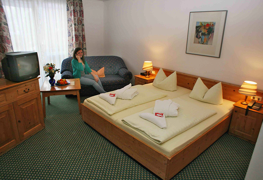 Hotel Am Pfahl Viechtach Bayerischer Wald, Zimmerbeispiel