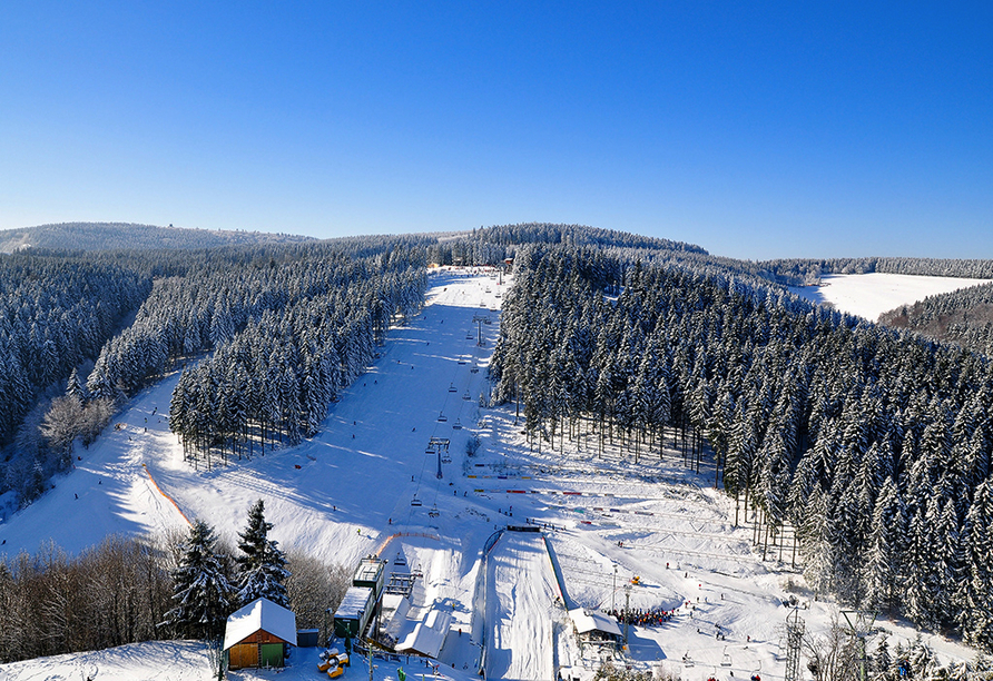 Das Skigebiet von Winterberg