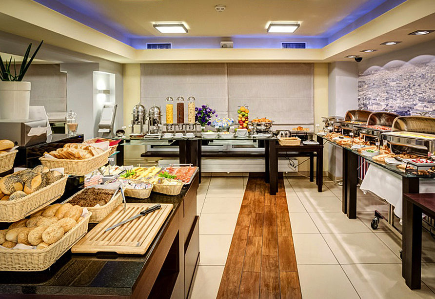 Das Frühstücksbuffet in Ihrem Beispielhotel Best Western Hotel Portos