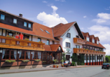 Außenansicht des Hotels Zur Igelstadt