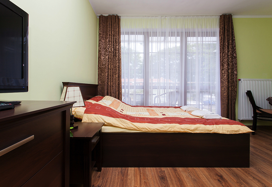 Beispiel eines Doppelzimmers im Hotel Willa Arielka/Willa Florek
