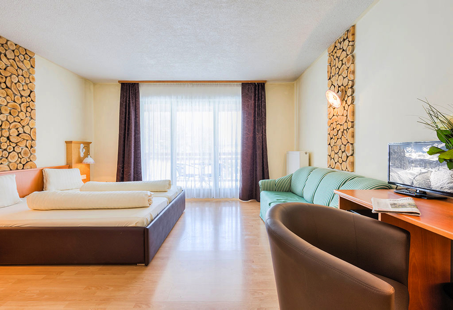 Beispiel eines Doppelzimmers Comfort im Hotel Laurenzhof