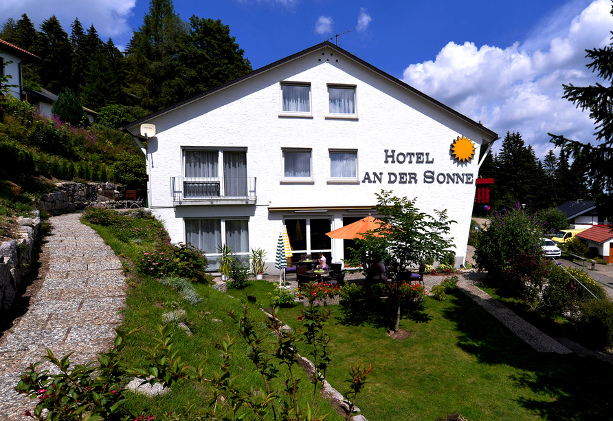 Hotel An der Sonne in Schönwald im Schwarzwald, Außenansicht