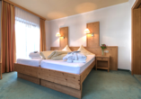 Beispiel eines Doppelzimmers der Kategorie Komfort im Hotel Nassereinerhof