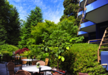 Sonnenterrasse im Fini-Resort Badenweiler