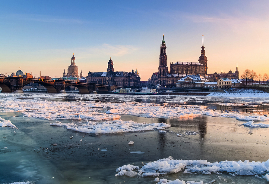 Entdecken Sie das winterliche Dresden.