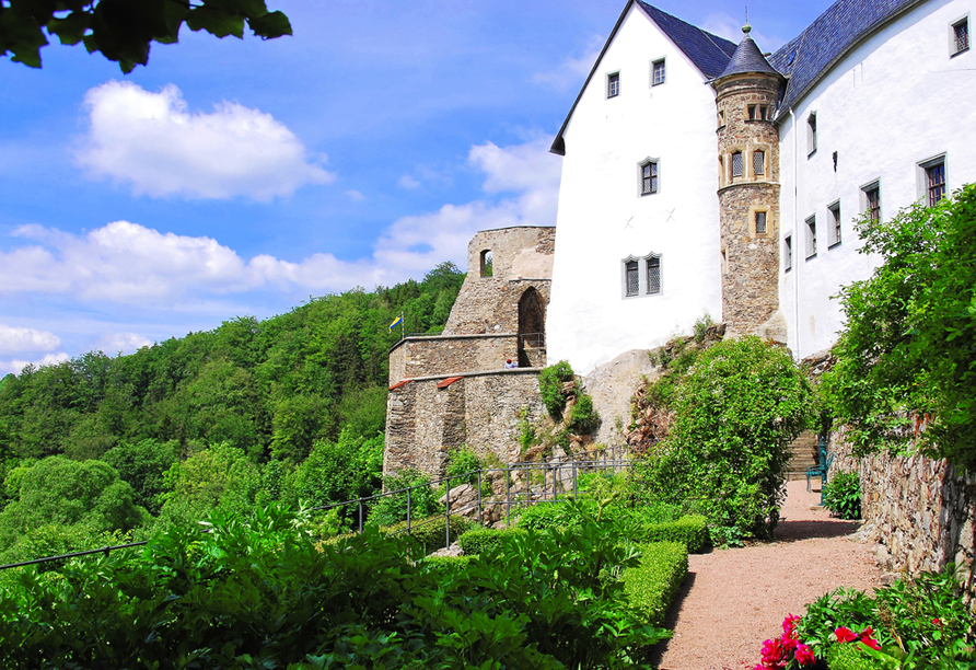 Das Schloss Lauenstein ist ein beliebtes Ausflugsziel.