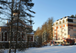 Hotel Richard in Marienbad in der Tschechischen Republik, Winter
