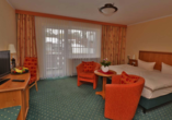 Beispiel eines Doppelzimmers Kategorie Standard im PTI Hotel Eichwald 