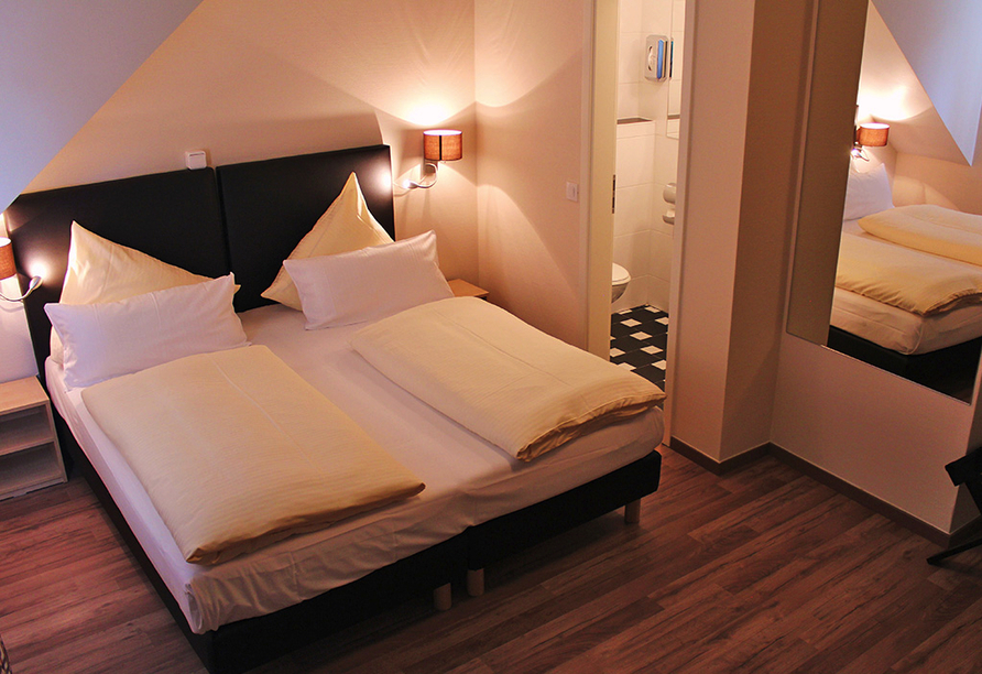 Beispiel Doppelzimmer Komfort vom Baum´s Rheinhotel