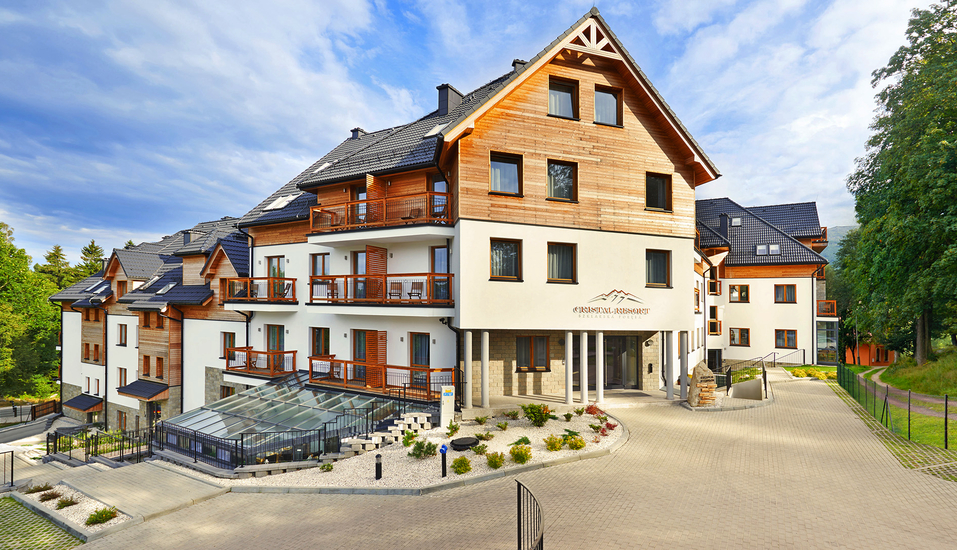 Cristal Resort, Schreiberhau, Riesengebirge, Polen, Außenansicht