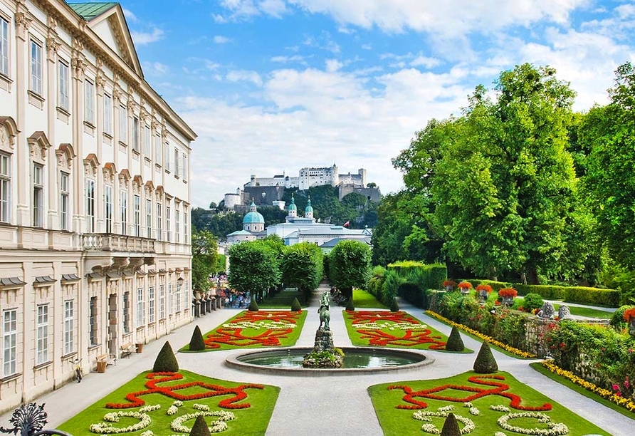 Salzburg ist knapp 50 km entfernt.