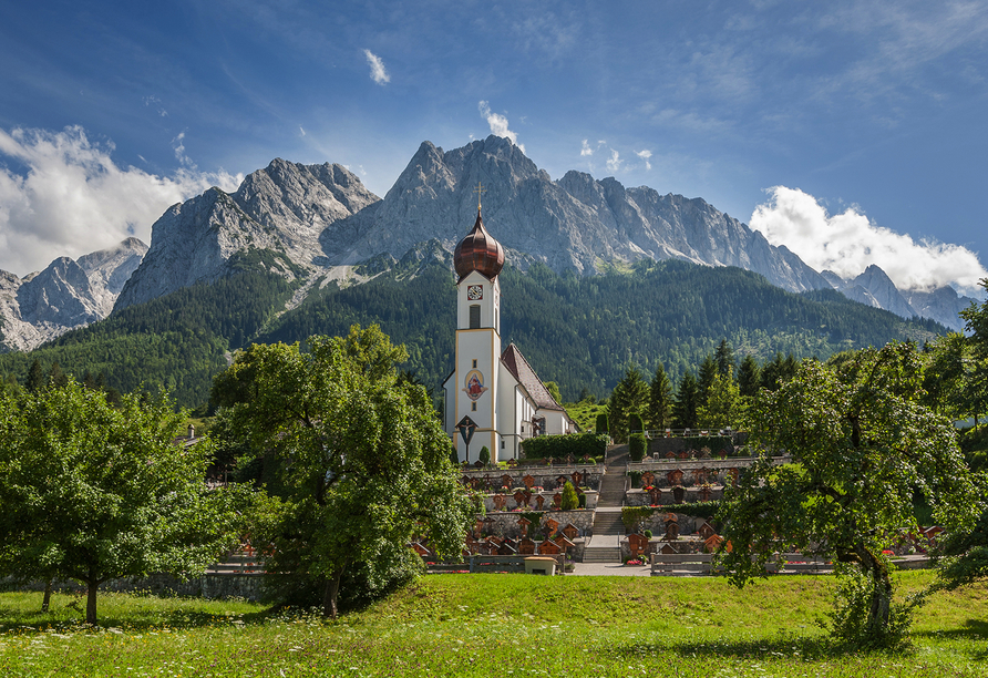 Ausflugsziel Alpenpanorama von Grainau