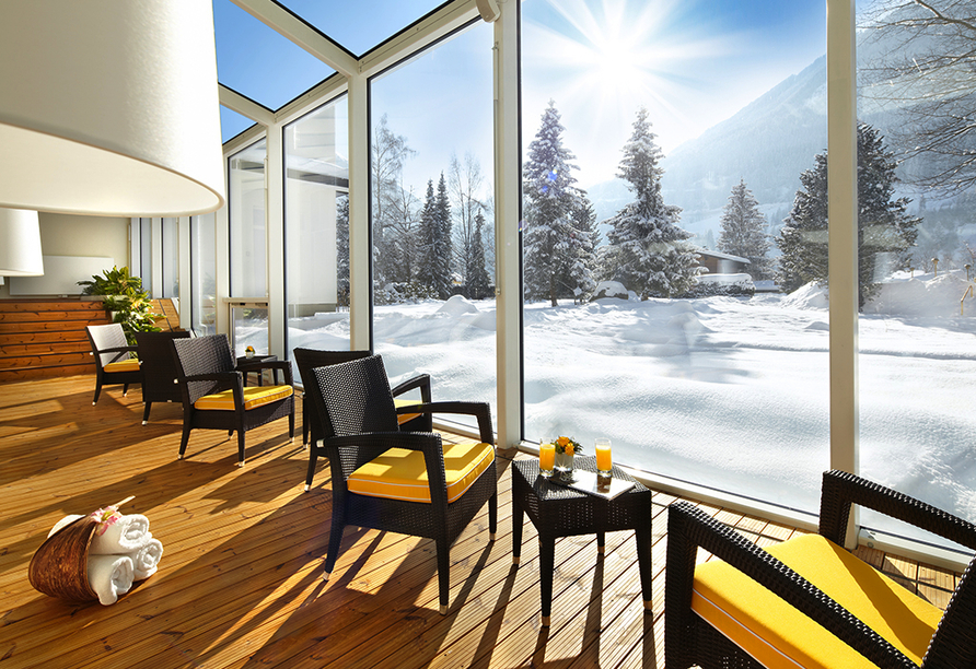 Cesta Grand Aktivhotel & Spa in Bad Gastein, Wandelgang