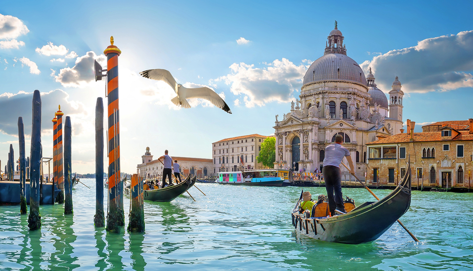 Die wunderschöne Lagunenstadt Venedig ist ein Höhepunkt Ihrer Reise. 