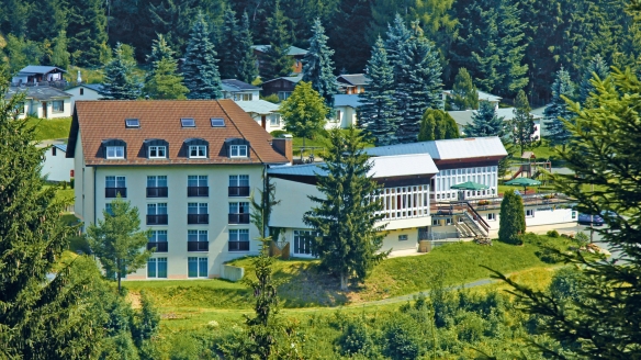 Waldhotel Feldbachtal in Lichte im Thüringer Wald, Außenansicht
