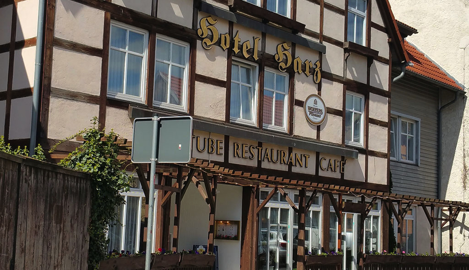 Außenansicht des Hotels Harz in Wernigerode