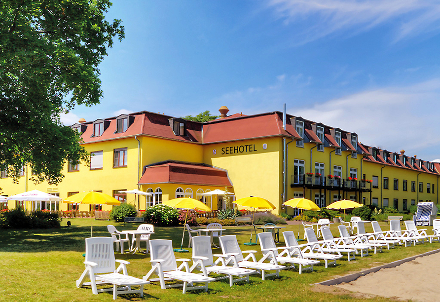 Seehotel Brandenburg an der Havel, Außenansicht