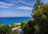 Mediterrane Vielfalt an Italiens Stiefelspitze, Hotel Santa Lucia, Aussicht