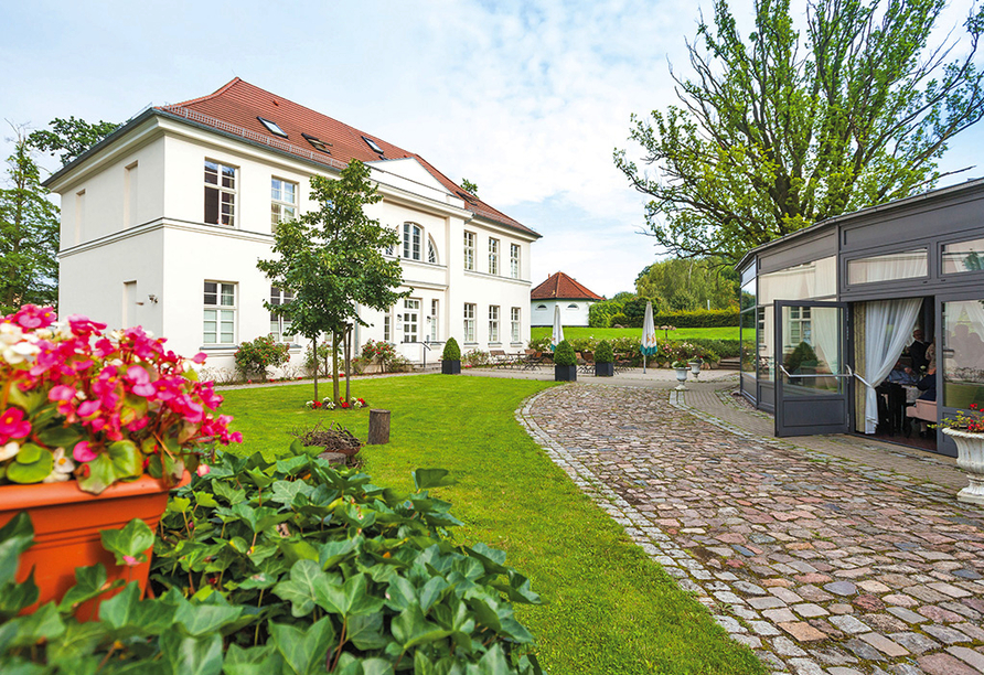 Hotel Prinzenpalais in Bad Doberan an der Ostsee, Aussenansicht