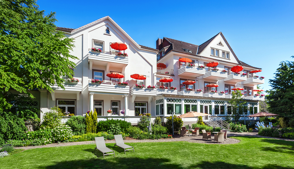 Garten des Hotels Noltmann-Peters in Bad Rothenfelde