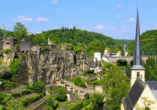 Die Festung in Luxemburg mit ihrer Stadtmauer und Bastionen gehört zum UNESCO Weltkulturerbe.