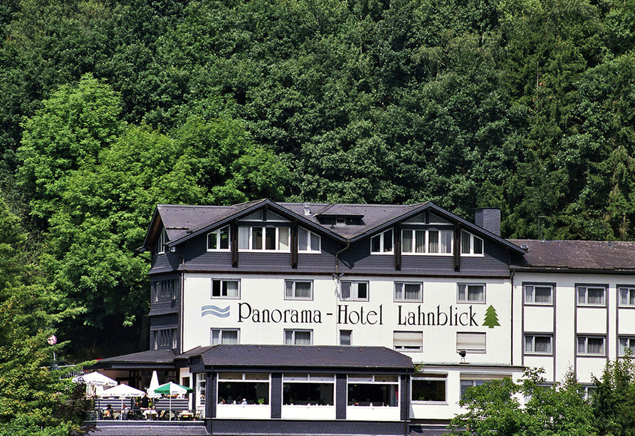Hotel Lahnblick in Bad Laasphe, Außenansicht