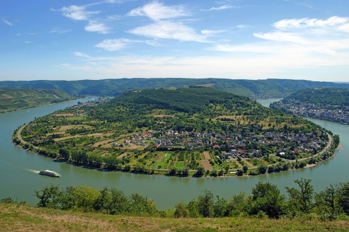 Rheinschleife nahe Boppard – Erkunden Sie Ihre Urlaubsregion!