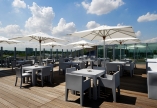 Terrasse des ATLANTIC Congress Hotels Essen
