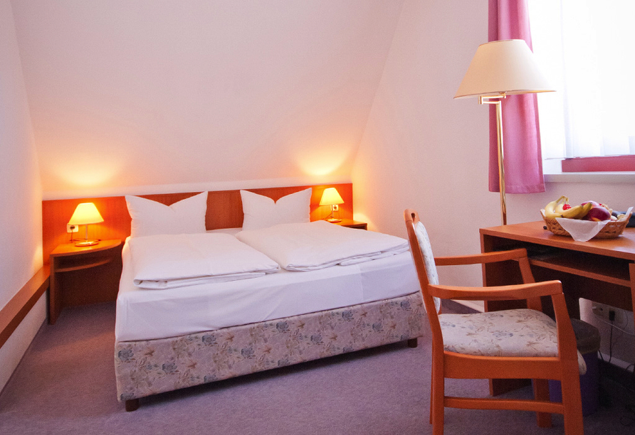 Beispiel eines Doppelzimmers im Hotel am Kellerberg