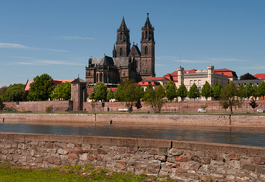 Auch der Magdeburger Dom stellt ein schönes Ausflugsziel dar.