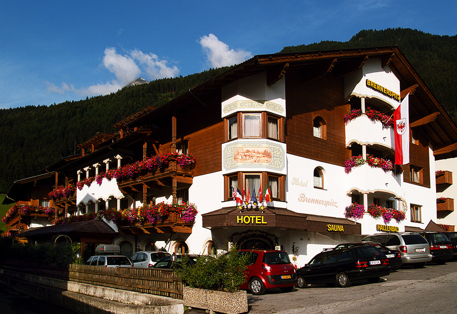 Hotel Brennerspitz in Neustift im Stubaital, Außenansicht