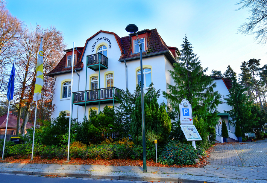 Ringhotel Villa Margarete in Waren (Müritz), Außenansicht