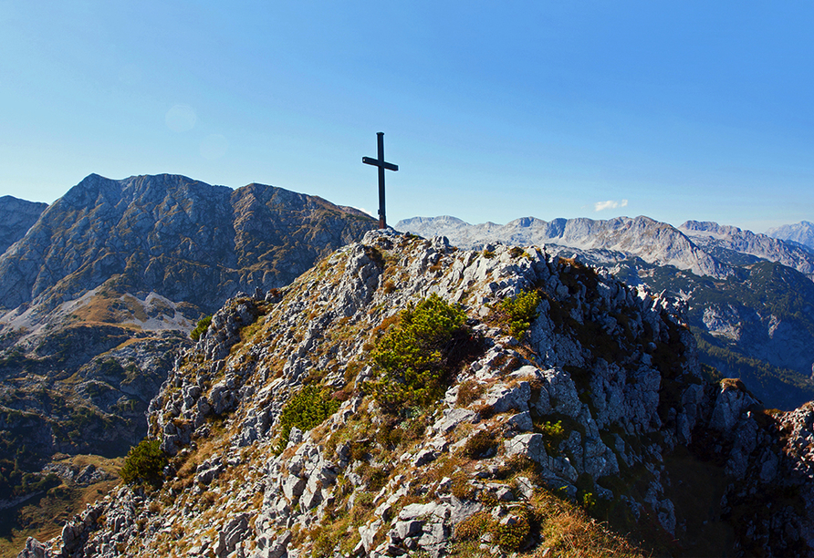 Erklimmen Sie den Gipfel vom Großen Traunstein!