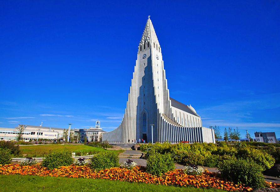 Moderne und beeindruckende Architektur erwartet Sie in Reykjavík.