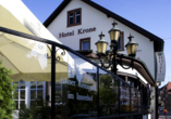 Hotel Krone in Hirschberg-Großsachsen an der Badischen Bergstraße, Außenansicht