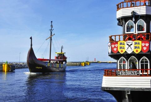 Ausflugsziel Hafen von Kolberg