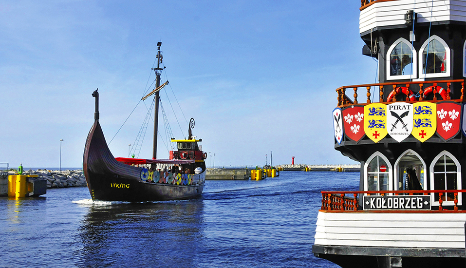 Ausflugsziel Hafen von Kolberg