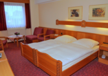 Beispiel eines Doppelzimmers im Hotel Daub
