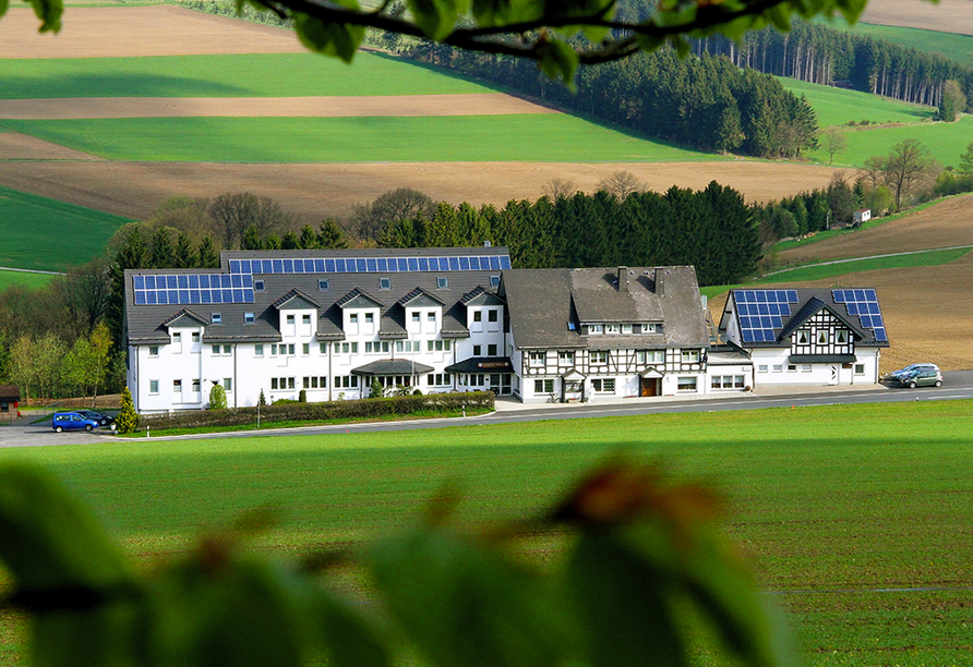 Landgasthof Wüllner in Winterberg-Altenfeld im Sauerland Außenansicht