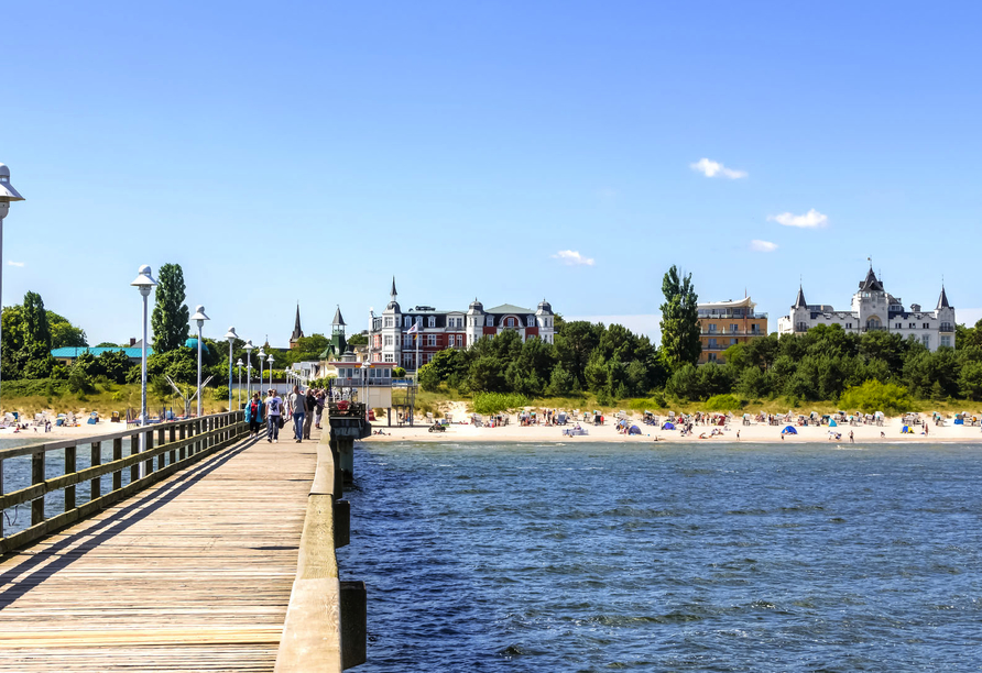Willkommen auf Usedom – faszinierende Aussichten von der Seebrücke warten hier auf Sie!