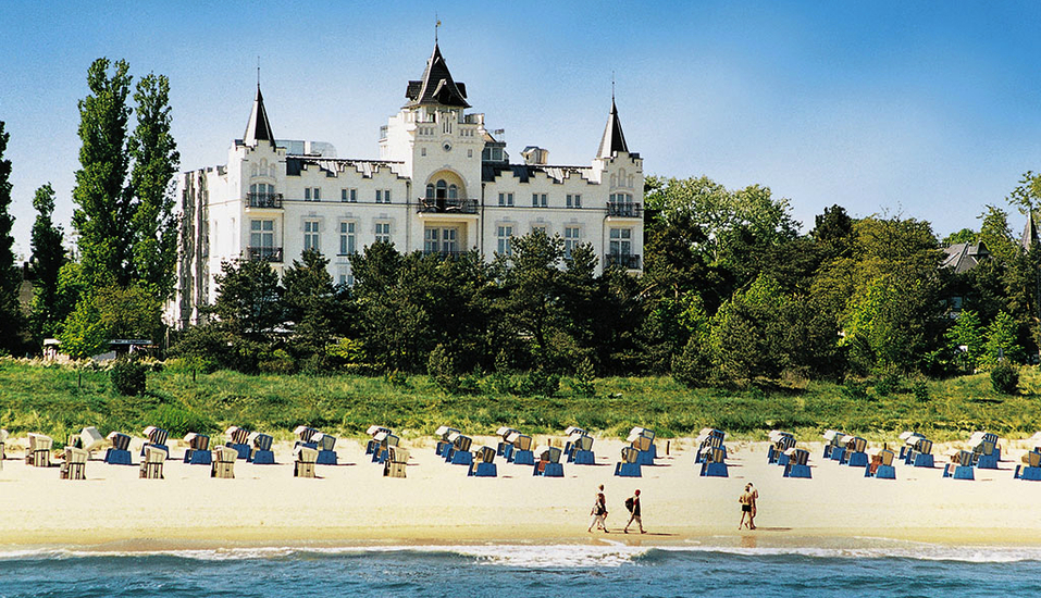 Das Hotel Usedom Palace begrüßt Sie ganz nah am Strand.