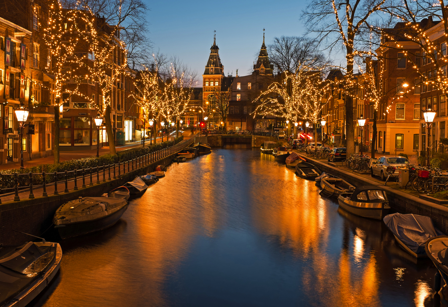 Freuen Sie sich auf die bezaubernde Vorweihnachtszeit in Amsterdam.